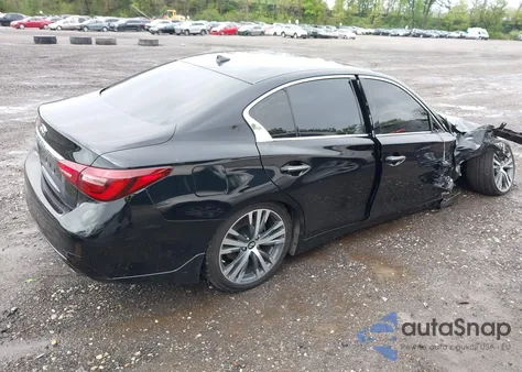 2018 Infiniti Q50 3.0T Sport z USA, uszkodzony, nr VIN JN1EV7AR3JM444659